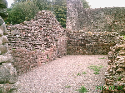 Lochmaben Castle Interior