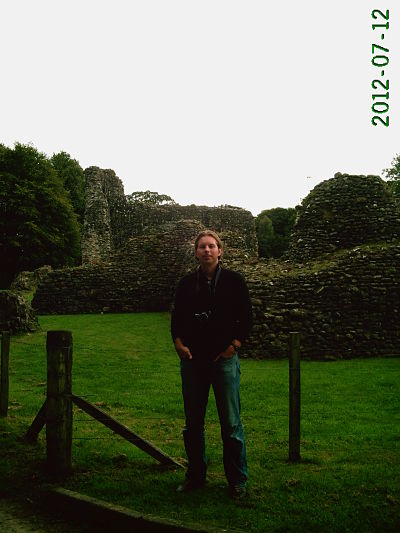 Brian Carothers at Lochmaben Castle