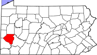 Allegheny County highlighted